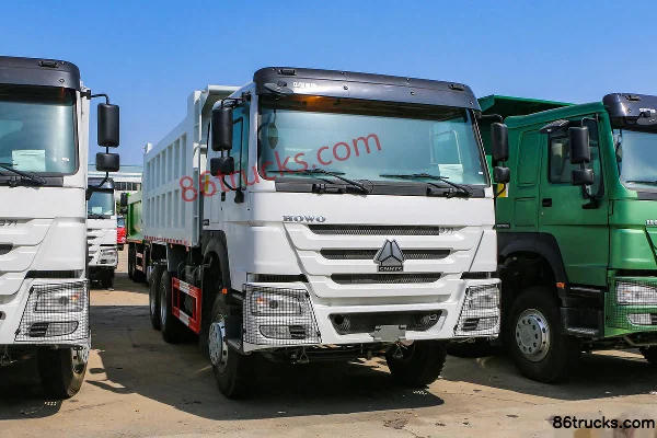 Sinotruk HOWO-7 375hp 6X4(10 wheels) 6.8m dump truck Exterior