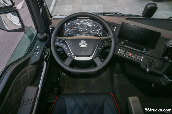 Sinotruk Sitrak G7S heavy truck Premium Edition 610hp 4X2(6 wheels) AMT automatic tractor truck (China VI) Cab (2) | 86Trucks