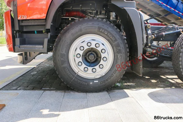 Foton Big Diamond ES7 270 hp 8X4(12 wheels) 7.2m dump truck Chassis (1) | 86Trucks