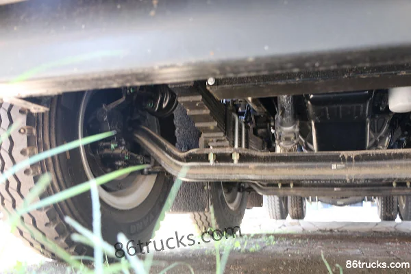 Foton Big Diamond ES7 270 hp 8X2(10 wheels) 7.2m dump truck Chassis (2) | 86Trucks