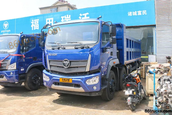 Foton Big King Kong ES7 245hp 6X2(8 wheels) 5.6m Dump Truck Exterior (3) | 86Trucks