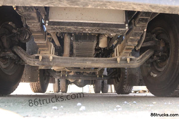 Foton Big King Kong ES7 245hp 6X2(8 wheels) 5.6m Dump Truck Chassis (1) | 86Trucks