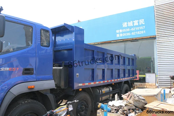 Foton Big King Kong ES7 245hp 6X2(8 wheels) 5.6m Dump Truck Body (1) | 86Trucks