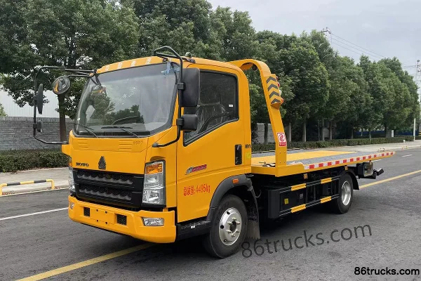 Sinotruk HOWO Zhuimeng 115 ch 4X2(6 roues) dépanneuse (marque Zhuanwei) Extérieur (3) | 86Trucks