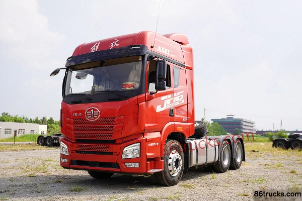 FAW Jiefang Qingdao JH6 Heavy Truck Zhuoyue Edition 460 hp 6X4(10 wheels) AMT Automatic Tractor Truck Exterior (3) | 86Trucks