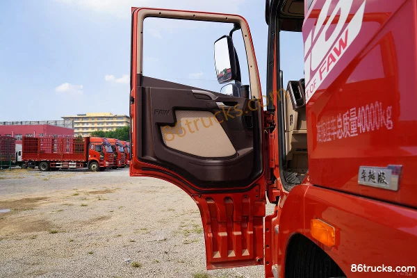 FAW Jiefang Qingdao JH6 Heavy Truck Zhuoyue Edition 460 hp 6X4(10 wheels) AMT Automatic Tractor Truck Cab (1) | 86Trucks