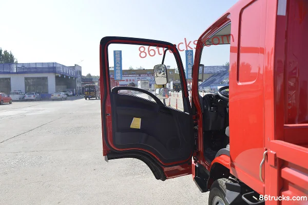 FAW Jiefang Hu VR 122hp 4X2(6 wheels) 3.37m half-row flatbed light truck (China VI) Cab (1) | 86Trucks