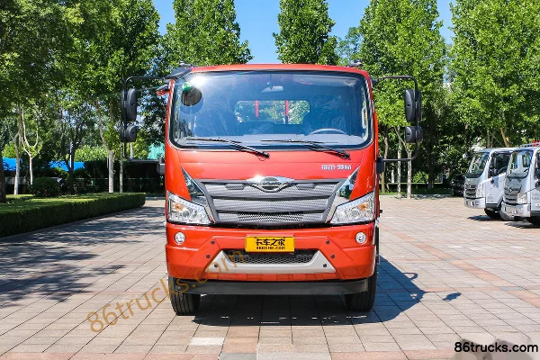Foton Times Linghang ES5 200hp 4X2(6 wheels) 6.8m semi-row flatbed cargo truck (China VI) Exterior (2) | 86Trucks