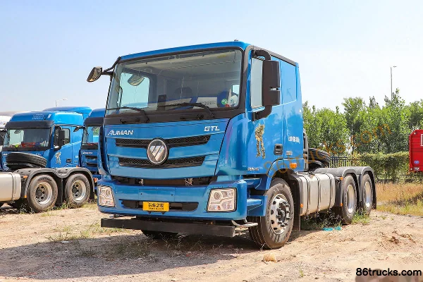 Foton Auman GTL Zhixiang Edition Northern Version 430 hp 6X4(10 wheels) Tractor Truck (China VI) Exterior (3) | 86Trucks