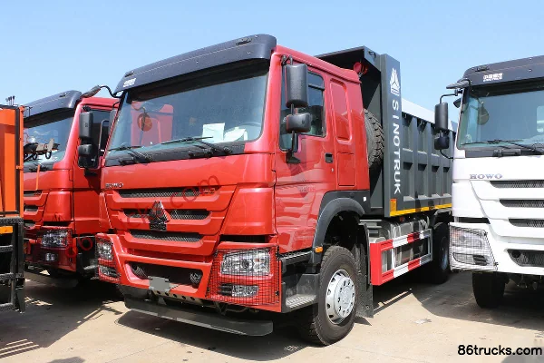 Sinotruk HOWO-7 380hp 6X4(10 wheels) 6.8m Dump Truck Exterior (3) | 86Trucks