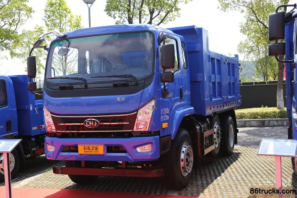 NanJun Ruijie D50 Luxury Edition 220 hp 6X2(8 wheels) 6X2R 4.1m Dump Truck (Lift Axle) Exterior (3) | 86Trucks