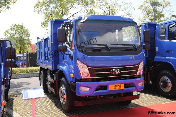 NanJun Ruijie D50 Luxury Edition 220 hp 6X2(8 wheels) 6X2R 4.1m Dump Truck (Lift Axle) Exterior