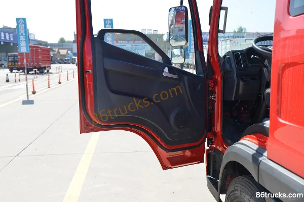 FAW Jiefang J6F cabine large 160 ch 4X2(6 roues) camion plateau 3,78 m avec demi-rideau (Fast Gear 8 vitesses) (2) | 86Trucks