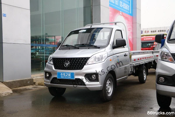 Foton Xiangling V1 1.6L 122hp 4X2(6 wheels) Gasoline 2.8m single-row flatbed micro truck (single rear wheel) (China VI) Exterior (3) | 86Tru