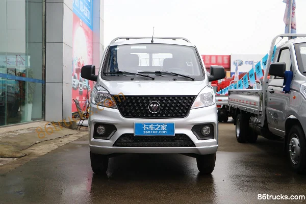 Foton Xiangling V1 1.6L 122hp 4X2(6 wheels) Gasoline 2.8m single-row flatbed micro truck (single rear wheel) (China VI) Exterior (2) | 86Tru