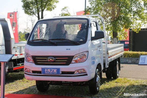 NanJun Ruibao 95 hp 4X2(6 wheels) 3.1m double-row cage van mini truck Exterior (3) | 86Trucks