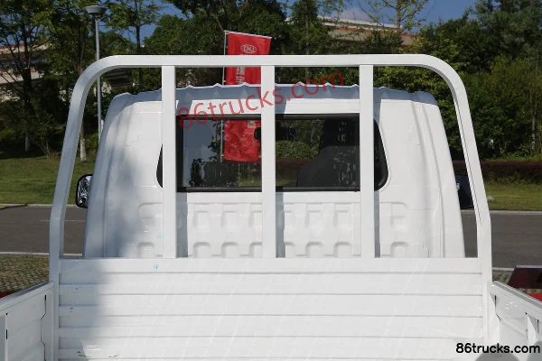 NanJun Ruibao 95 hp 4X2(6 wheels) 3.1m double-row cage van mini truck Body (3) | 86Trucks