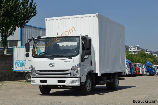 Yuejin Chaoyue C300 130hp 4X2(6 wheels) 4.15m Single Row Van Light Truck (China VI) Exterior (3) | 86Trucks