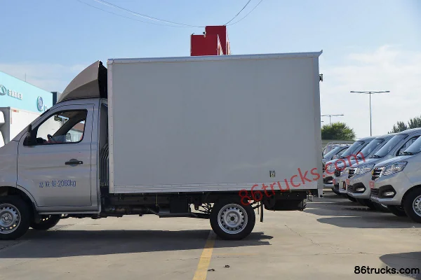 Changan Kuayue Xinbao T1 1,2 L essence 91 ch 4X2(6 roues) micro camion fourgon double cabine 1,98 m Carrosserie (2) | 86Trucks