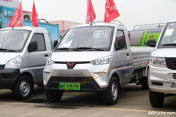 Wuling Electric Truck 2.5T 3.015m single-row pure electric flatbed truck 41.86kWh 4X2(6 wheels) Exterior (3) | 86Trucks
