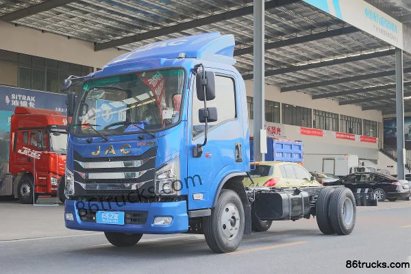 JAC Yunduoduo N5 132hp 4X2(6 wheels) 4.1m Single-row Van Light Truck (China VI) Exterior (3) | 86Trucks