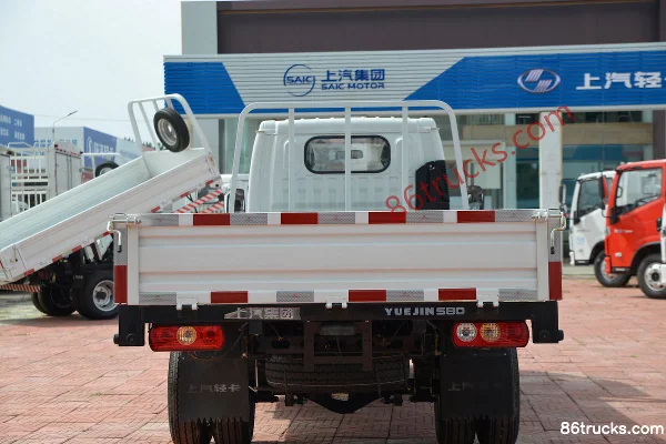 Yuejin Fuxing S80 1.5L 113 hp 4X2(6 wheels) Gasoline 4.05m Single Row Drop Side Mini Truck Body (3) | 86Trucks