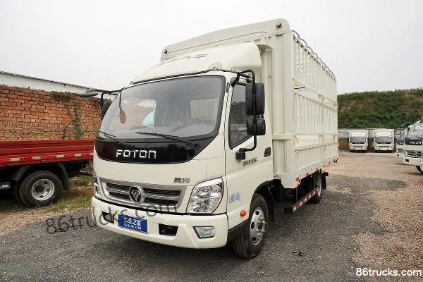 Foton Auling Jieyun Classic Edition 137 hp 4X2(6 wheels) 4.17m Single Row Stake Truck (China VI) Exterior (3) | 86Trucks