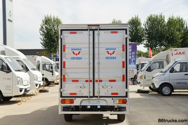 Wuling Electric Truck 2.5T 2.885m Single Row Pure Electric Van 41.6kWh 4X2(6 wheels) Body (3) | 86Trucks