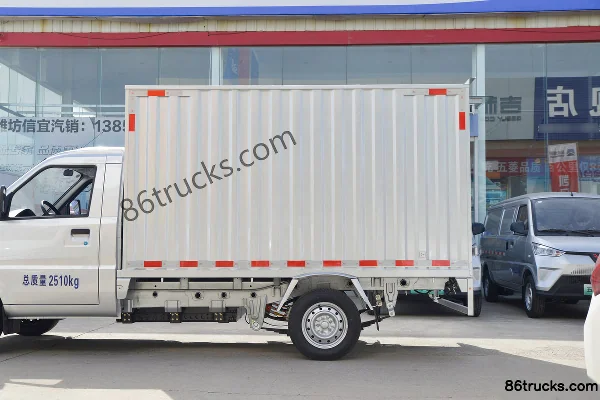 Wuling Electric Truck 2.5T 2.885m Single Row Pure Electric Van 41.6kWh 4X2(6 wheels) Body (2) | 86Trucks