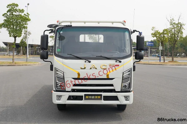JAC Junling S6 Golden Bowl 130hp 4X2(6 wheels) 4.18m single-row flatbed light truck (China VI) Exterior (2) | 86Trucks