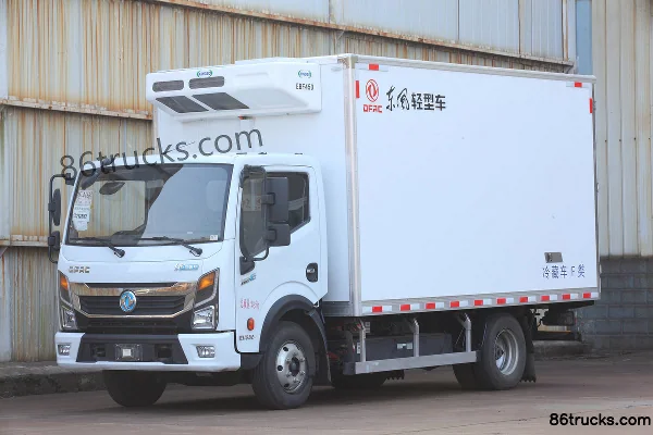 Dongfeng EV350 PRO 4.5T 4.2m cabine simple camion frigorifique électrique pur 81.14kWh 4X2(6 roues) Extérieur (3) | 86Trucks