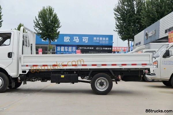Changan Kuayue Zhe D5 PLUS 2.0L 144hp 4X2(6 wheels) 3.95m Single Row Flatbed Mini Truck (6-Speed) Body (3) | 86Trucks