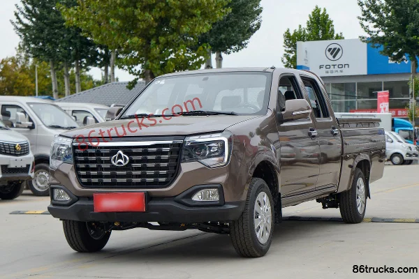 Changan Kuayue Kuayuewang F3 Short Wheelbase Luxury Edition 1.6L Gasoline 122hp 2WD Double Cab Pickup (China VI)(495kg) (3) | 86Trucks