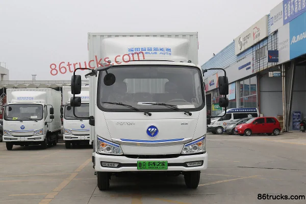 Foton Zhilan 4,5T 4,14 m cabine simple camion fourgon électrique pur 104,7 kWh 4X2(6 roues) Extérieur (2) | 86Trucks