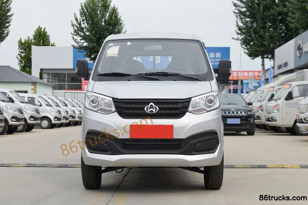 Changan Kuayue Xinbao T1 1.24L Gasoline Standard Edition 91hp 4X2(6 wheels) 2m double-row drop-side micro truck Exterior (2) | 86Trucks