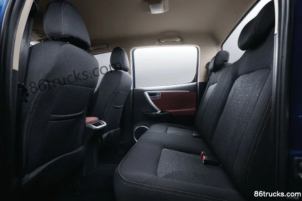 Huanghai N1S 2019 Sport Edition 2.4L Gasoline 142hp 4WD Double Row Pickup Cab (6) | 86Trucks