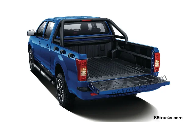Huanghai N1S 2019 Sport Edition 2.4L Gasoline 142hp 4WD Double Row Pickup Body (1) | 86Trucks