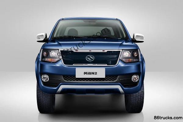 Huanghai N2 2023 Comfort Type 2.8T Diesel 116 hp Manual 2WD Extended Cargo Box Double Row Pickup (China VI) Cab (3) | 86Trucks