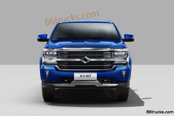 Huanghai N7 2023 Zhixiang 2.4T Gas 211hp Manual 4WD Extended Cargo Box Double Cab Pickup (China VI) Exterior (2) | 86Trucks