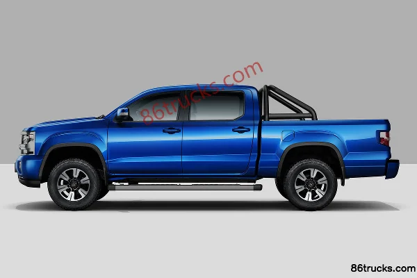 Huanghai N7 2023 Zhixiang 2.4T Gas 211hp Manual 4WD Extended Cargo Box Double Cab Pickup (China VI) Exterior (3) | 86Trucks