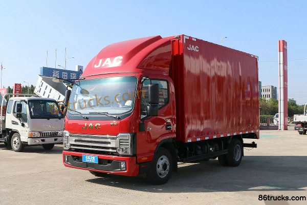 JAC Shuailing S7 160 hp 4X2(6 wheels) 4.12m single-row van light truck (China VI) Exterior (3) | 86Trucks