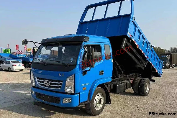 Yuejin Kaituo X500 transport type 170hp 4X2(6 wheels) 4.6m dump truck Exterior (2) | 86Trucks