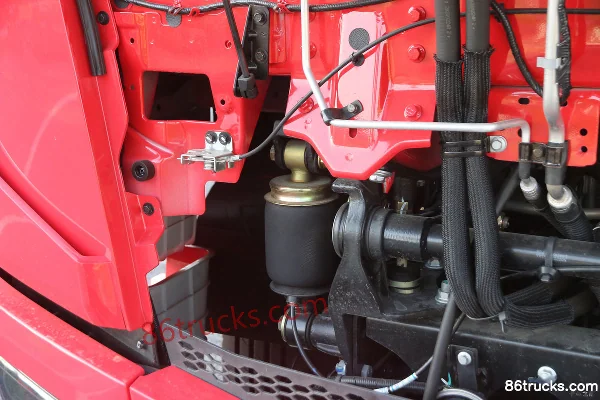 JAC Dewos T9 220 ch 4X2(6 roues) camion porteur fourgon 5,95 m cabine approfondie (China VI) Châssis (3) | 86Trucks