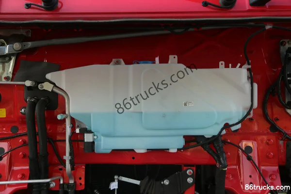 JAC Dewos T9 220 ch 4X2(6 roues) camion porteur fourgon 5,95 m cabine approfondie (China VI) Châssis (2) | 86Trucks