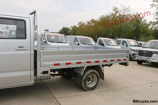 Ankai Shenqi T30 1.6L Comfort 122hp 4X2(6 wheels) Gasoline 3.01m Double-row Panel Mini Truck (China VI) Body (1) | 86Trucks