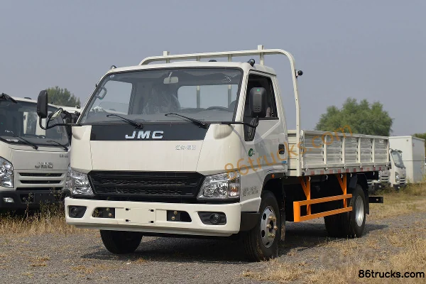 JMC Shunda Wide Body 116hp 4X2(6 wheels) 4.22m Single Row Flatbed Light Truck (Air Brake)(China VI) Exterior (3) | 86Trucks