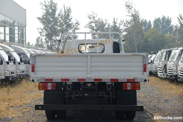 JMC Shunda Wide Body 116hp 4X2(6 wheels) 4.22m Single Row Flatbed Light Truck (Air Brake)(China VI) (3) | 86Trucks