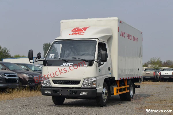 JMC Shunda Light Truck 122 hp 4X2(6 wheels) 3.7m Single Row Van Light Truck (China VI) Exterior (3) | 86Trucks