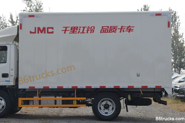 JMC Shunda Light Truck 122 hp 4X2(6 wheels) 3.7m Single Row Van Light Truck (China VI) Body (1) | 86Trucks
