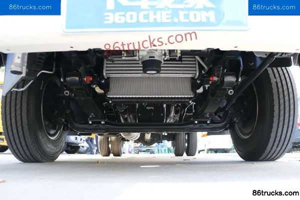 JMC Kaiyun+ Medium Narrow Body 129hp 4X2(6 wheels) 3.2m Double Row Flatbed Light Truck (China VI) Chassis (1) | 86Trucks